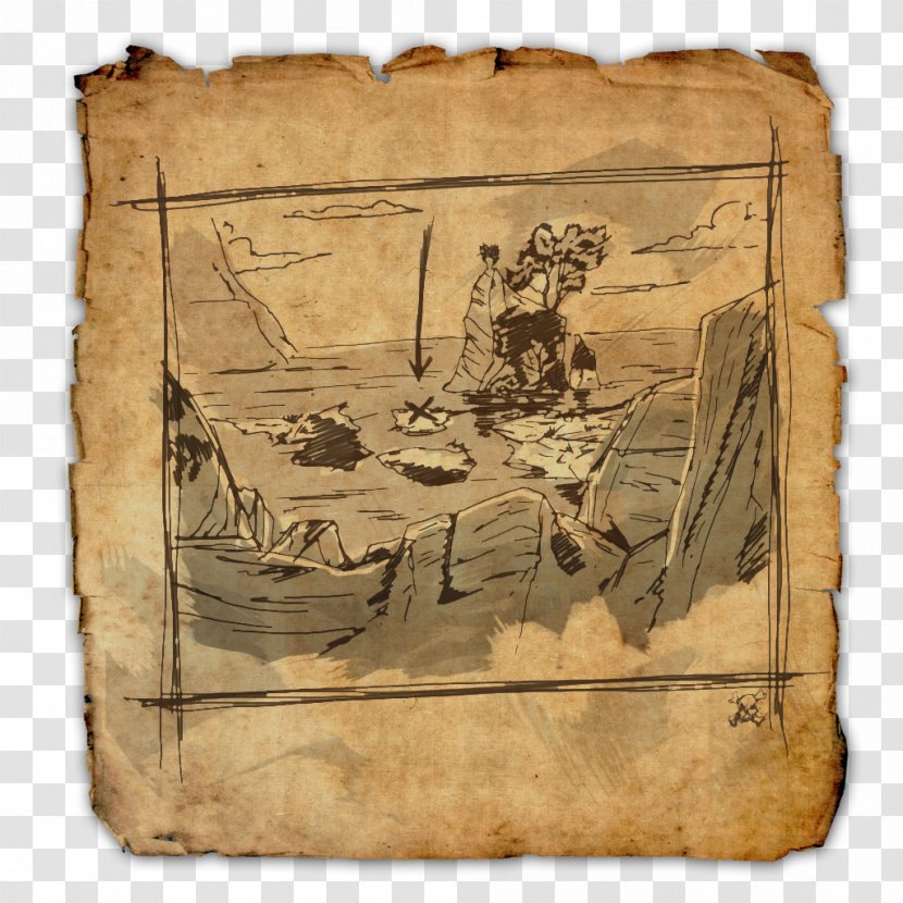 The Elder Scrolls Online Rift V: Skyrim Cyrodiil Treasure Map Transparent PNG