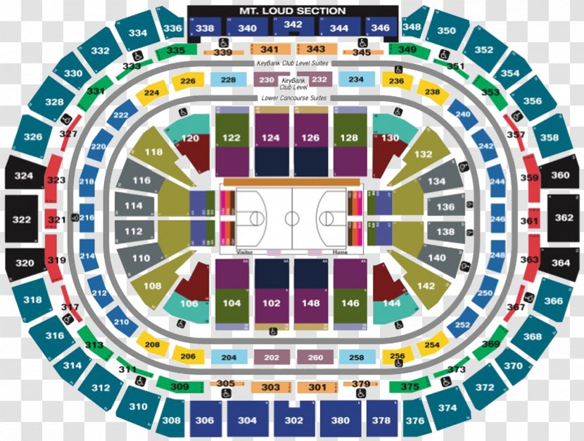 Pepsi Center Denver Nuggets Colorado Avalanche NBA Playoffs - Structure - Nba Transparent PNG