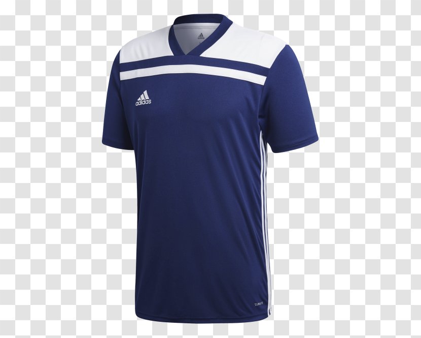 T-shirt Top Clothing Adidas Sleeve - Electric Blue - Jersey Transparent PNG