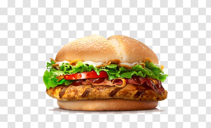 Hamburger Whopper Burger King Grilled Chicken Sandwiches Barbecue Transparent PNG