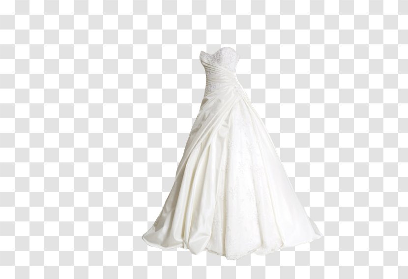 Wedding Dress White - Shoulder Transparent PNG