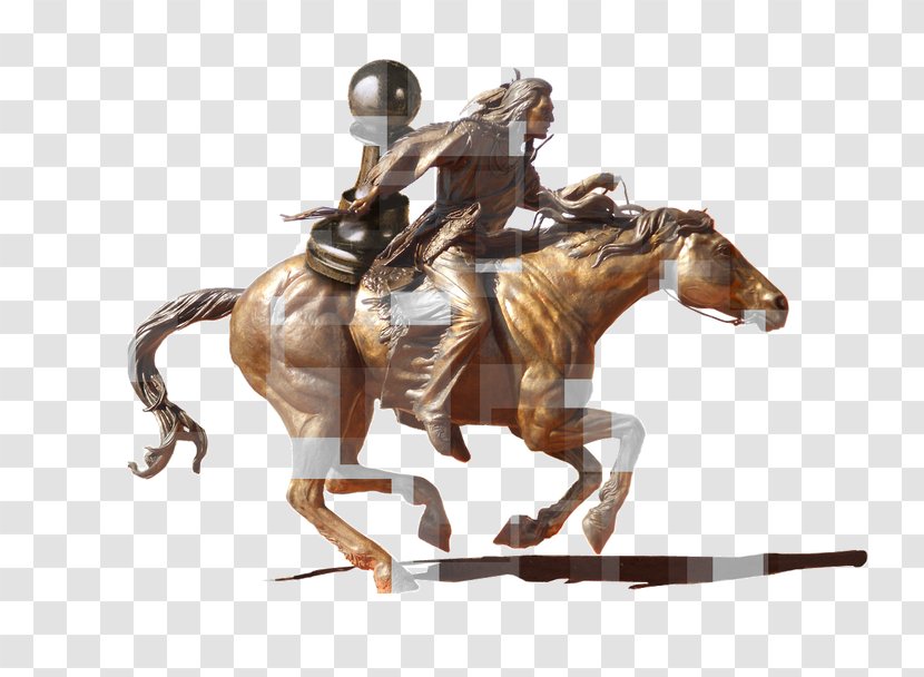 Mustang Headless Horseman Pony Drawing Sculpture Bronze Transparent PNG