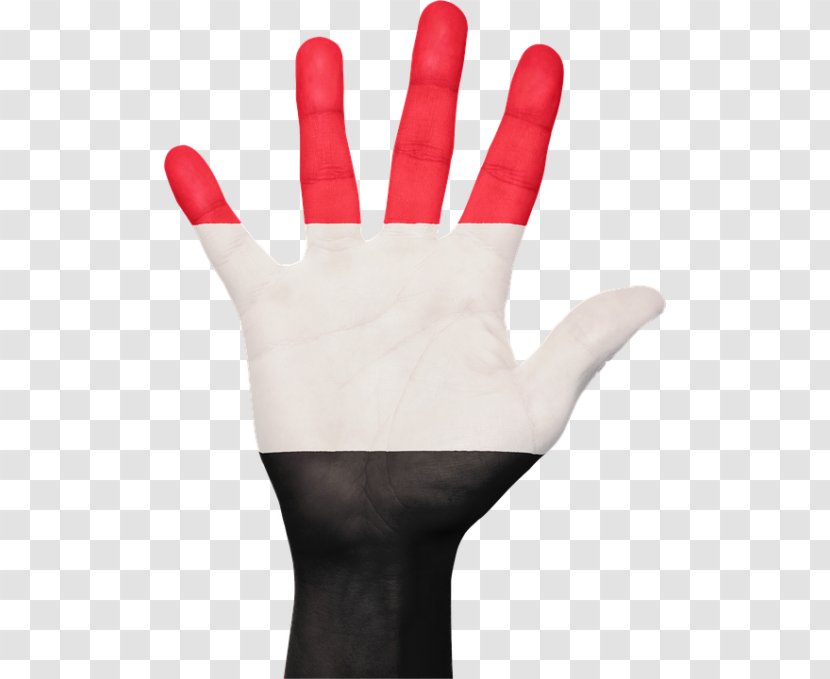 Flag Of Yemen Thumb Sign Language - Meaning - Modern History Is Remembered Transparent PNG