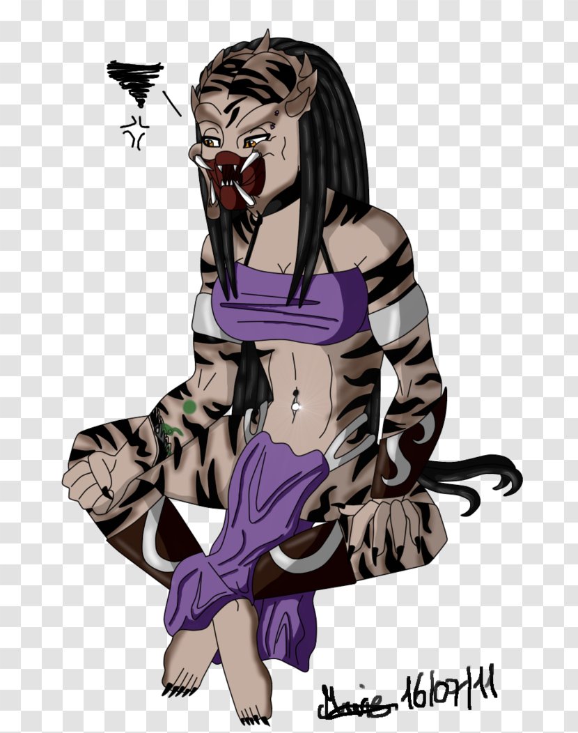Predator DeviantArt Female - Fiction Transparent PNG