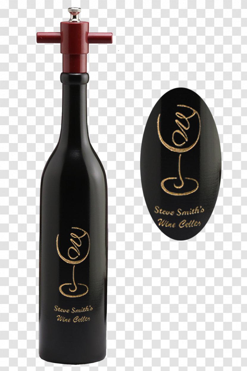 Wine Glass Bottle Black Pepper Transparent PNG