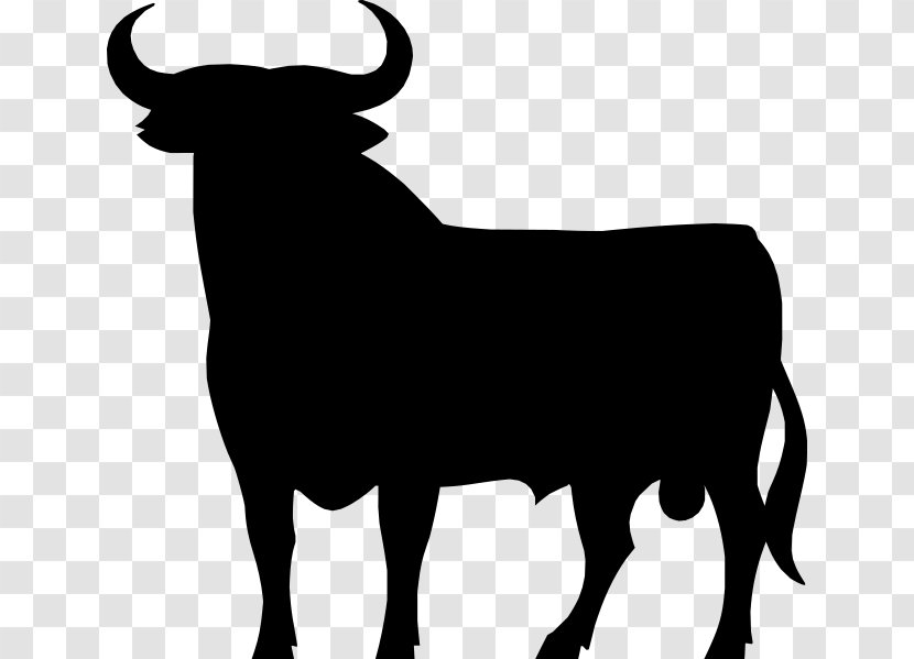 Osborne Bull Spanish Fighting Group Clip Art - Horn - Work According To Template Transparent PNG