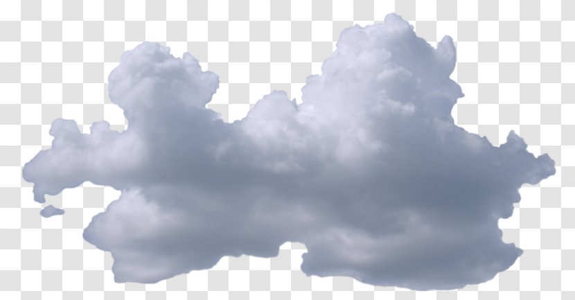 Cloud Cumulus Transparency And Translucency - Silhouette - Blue Fog Transparent PNG