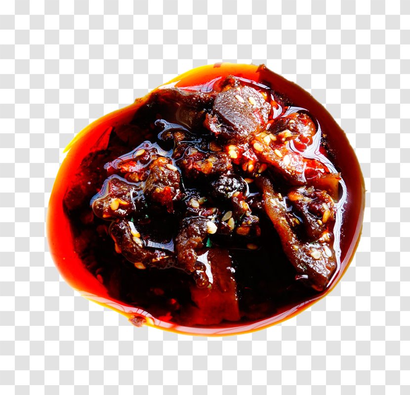 Romeritos Salsa Cattle Chili Con Carne Sauce - Douchi - Spicy Beef Lobster Transparent PNG