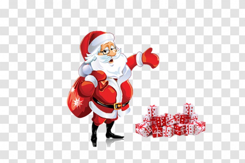 Santa Claus Virtual Reality Headset Christmas Desktop Wallpaper - Fictional Character - Creative Transparent PNG