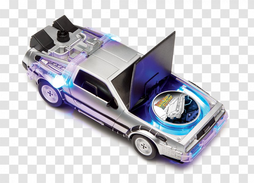 Perth Mint Marty McFly Back To The Future Coin DeLorean Time Machine - Automotive Exterior - Delorean Transparent PNG