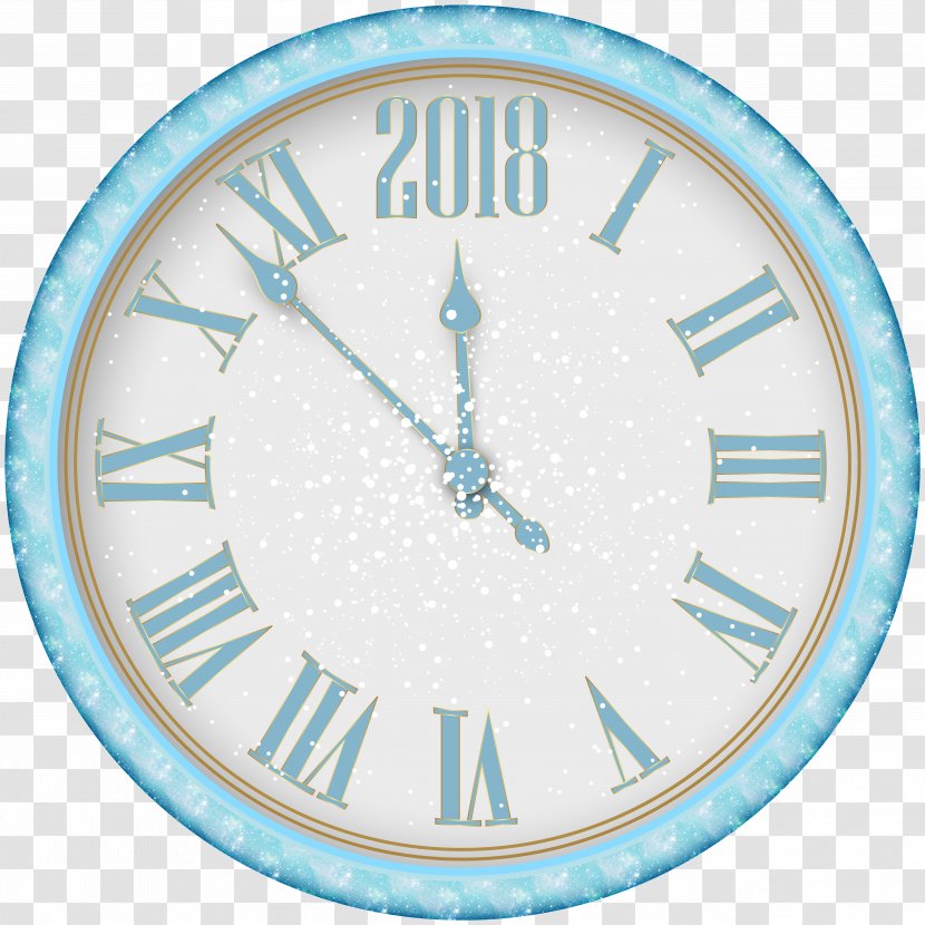 Times Square Ball Drop New Year's Eve Day - Wish - 2018 Year Snowy Clock PNG Clip Art Transparent PNG