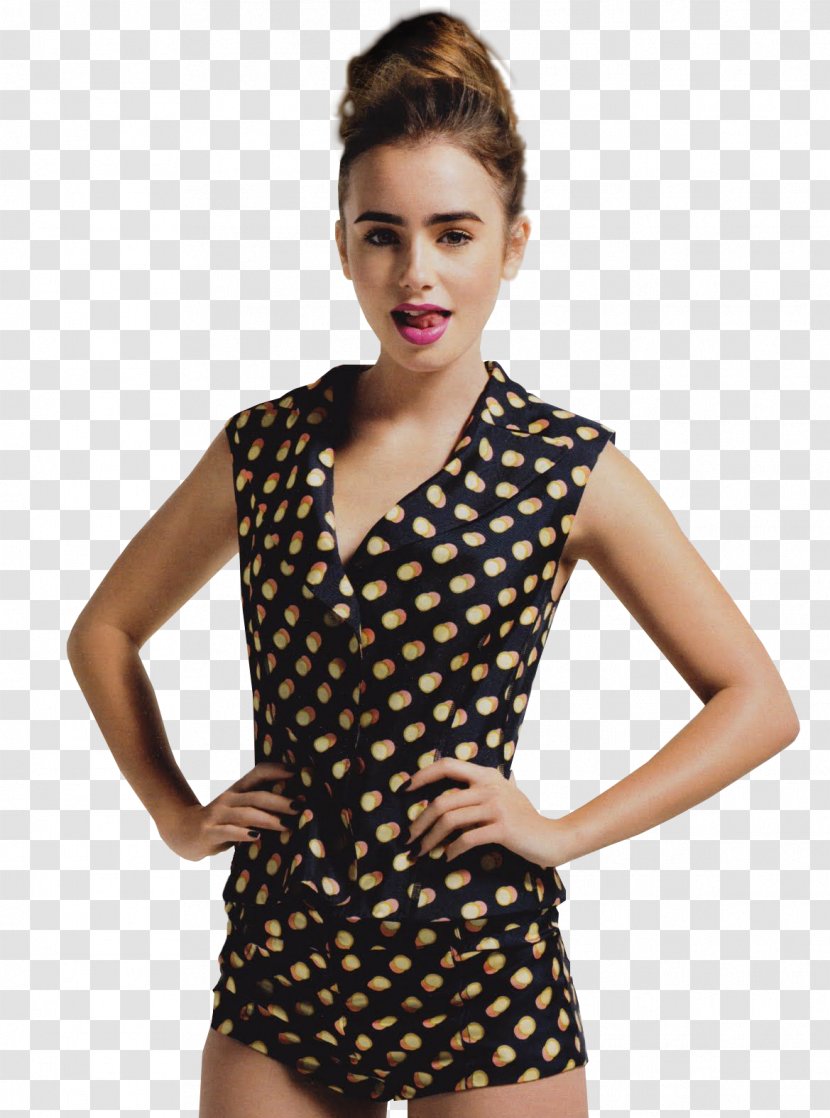 Lily Collins Mirror Hollywood Film Celebrity - Watercolor - Fashion Waistcoat Transparent PNG