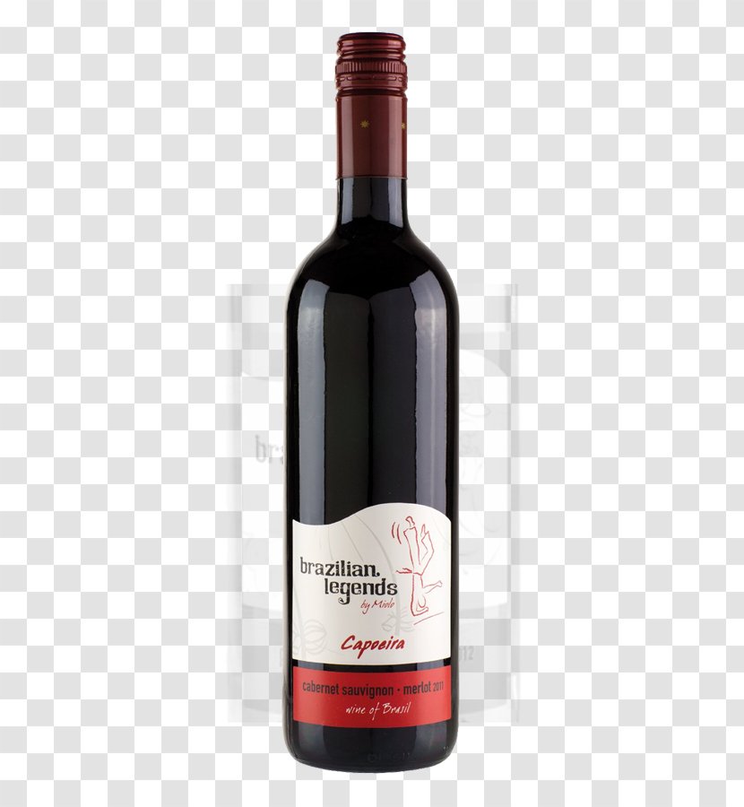 Red Wine Brazil Liqueur Cachaça - Bottle Transparent PNG