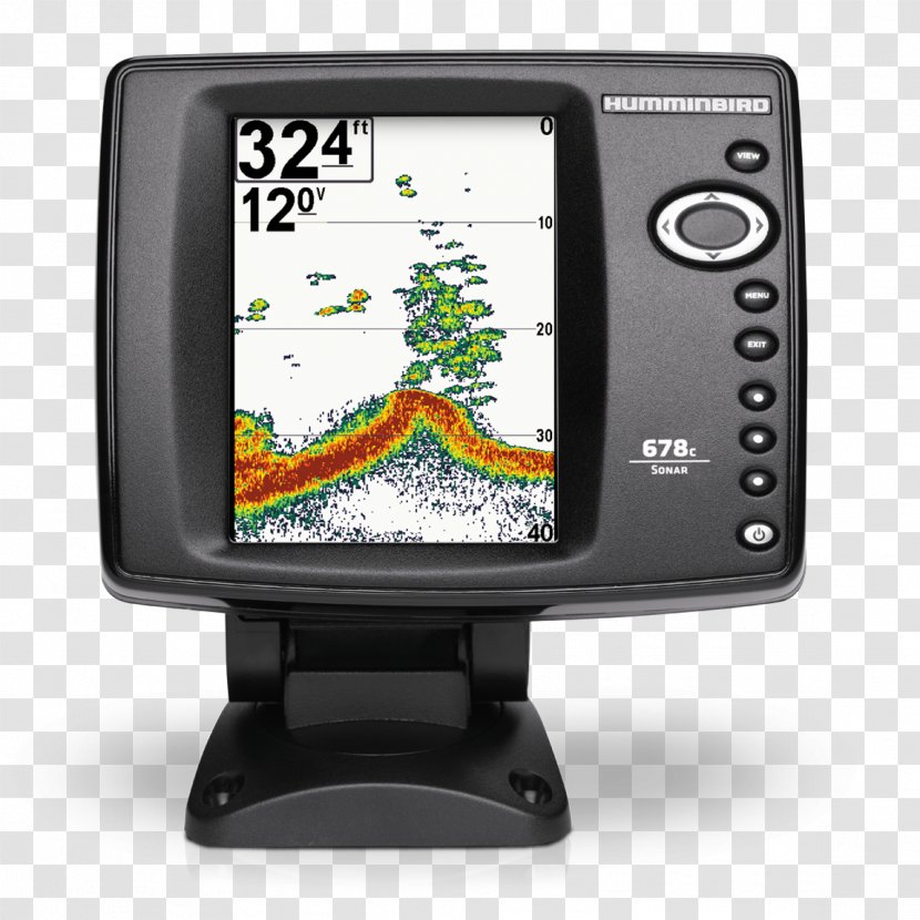 Fish Finders Chartplotter Marine Electronics Angling Navigation - Display Device - For Transparent PNG
