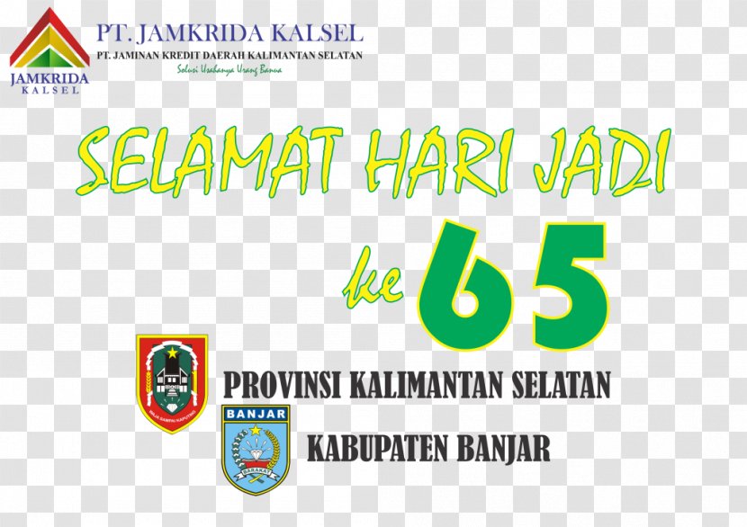 Banjar Regency PT. Jamkrida Kalsel Logo Brand - Selamat Idul Fitri Transparent PNG