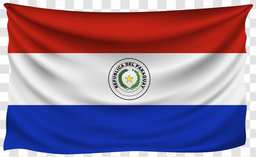 Flag Of Paraguay T-shirt Font - Shriveled Transparent PNG