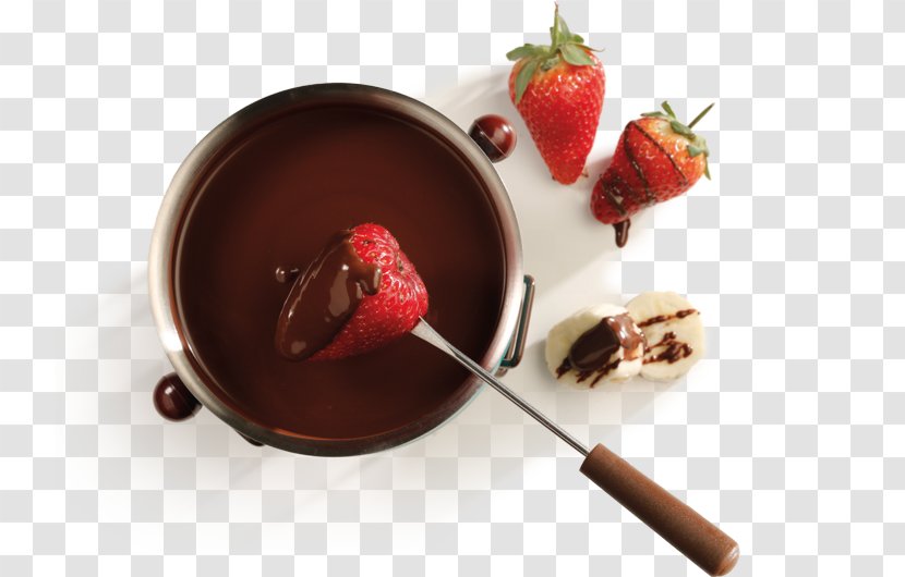 Chocolate Cake Fondue Pudding Mousse - Cutlery Transparent PNG