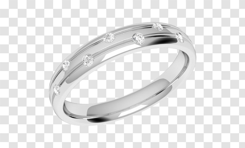 Eternity Ring Engagement Wedding Diamond - Princess Cut - Creative Rings Transparent PNG