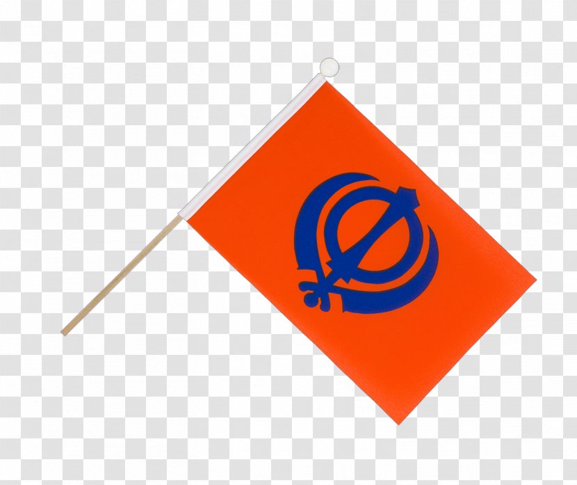Sikhism Flag Symbol Textile Polyester - Sign Transparent PNG