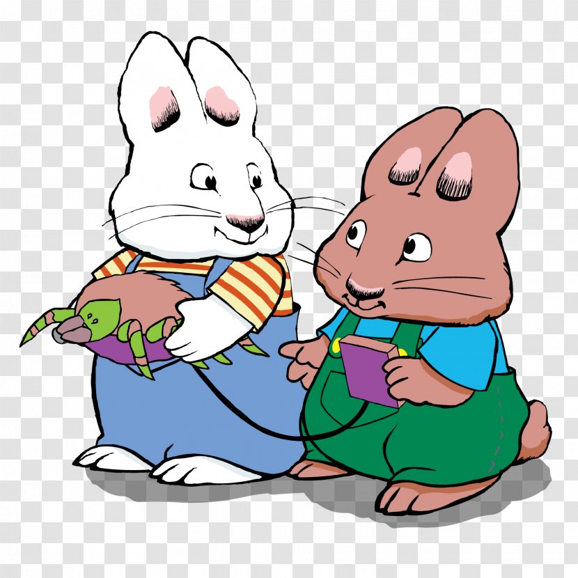 Max Bunny Character Animated Cartoon - Television - Ruby Transparent PNG