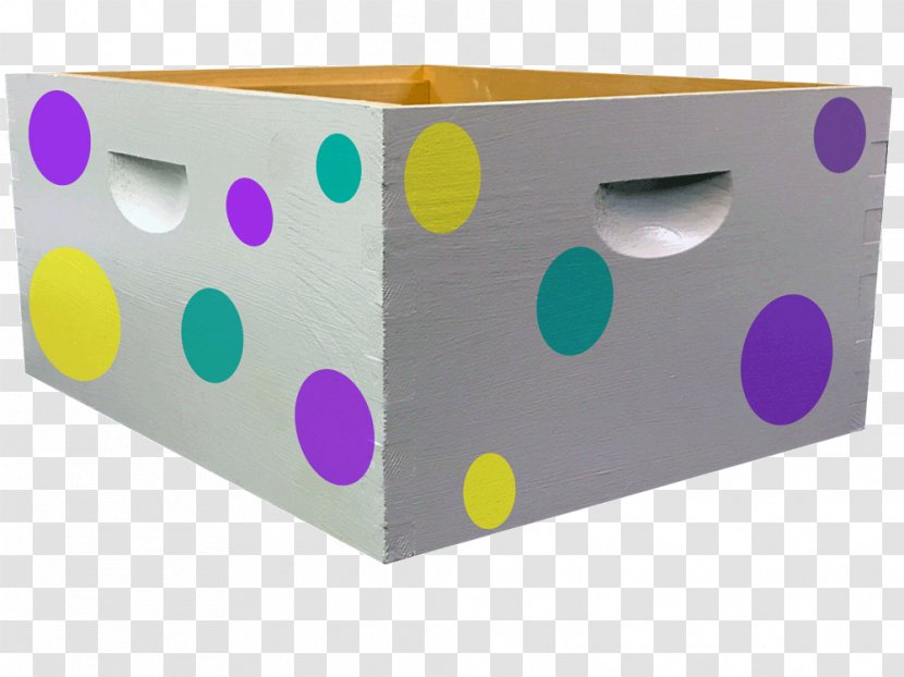 Decal Box Bee Plastic Pattern - Polka Dot Transparent PNG