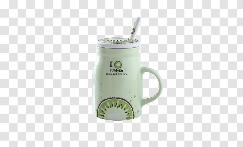 Coffee Cup Mug Ceramic Lid - Drinkware - Cartoon Transparent PNG