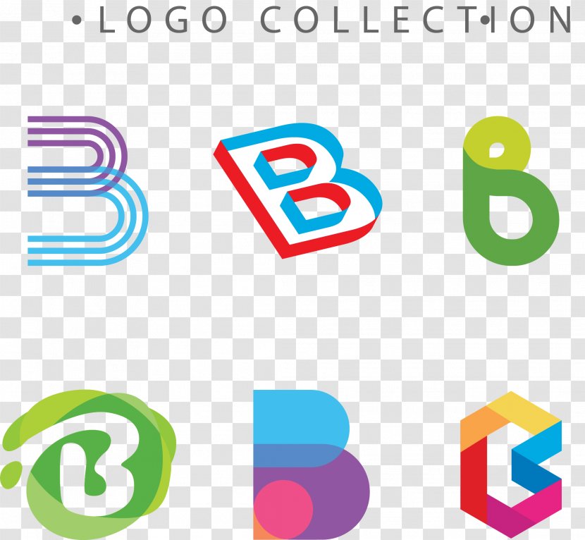 Logo B Icon - Clip Art - Vector Handwritten Letters Transparent PNG