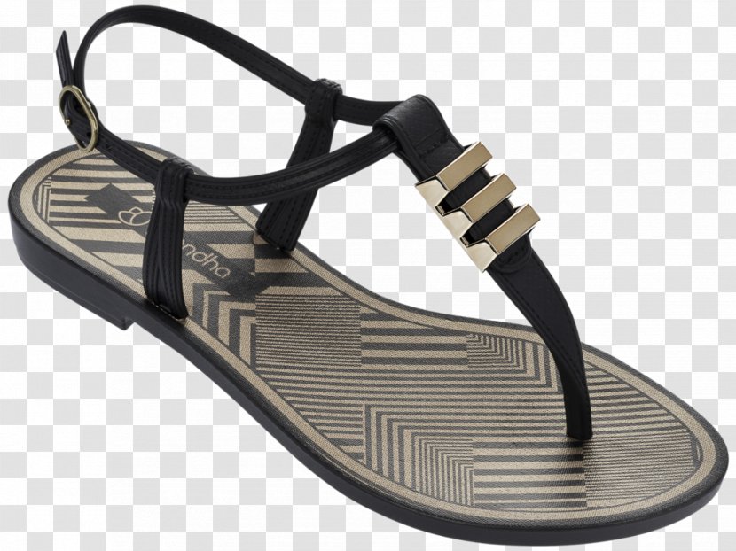 Shoe Grendha Ivete Sangalo Sandal Grendene Black Transparent PNG