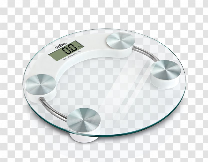 Sinbo Sbs-4444 Dijital Baskül Báscula Digital Con Análisis De Grasa Price Measuring Scales Glass - Plate - Scale Transparent PNG