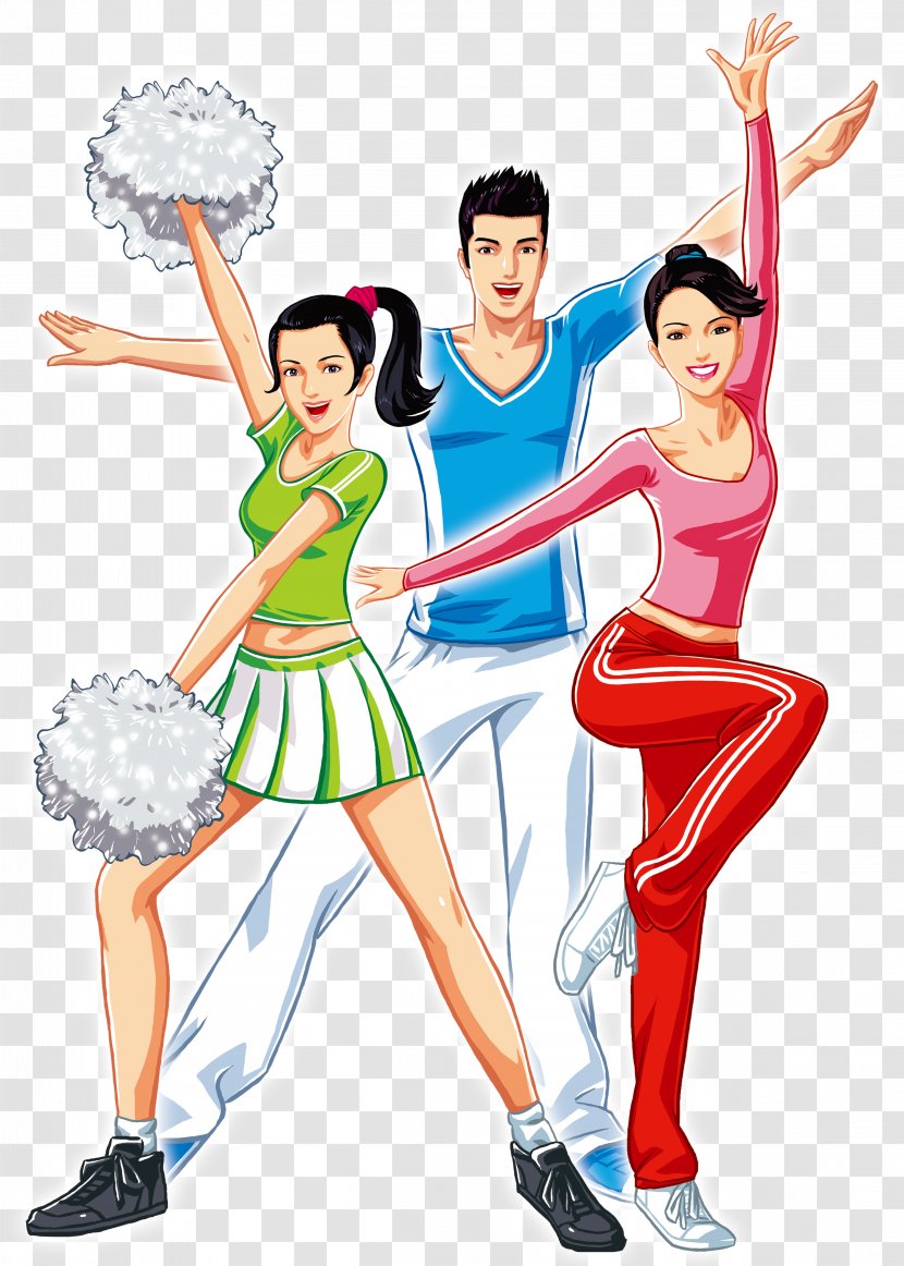 Poster Aerobics Download - Tree - Cartoon Transparent PNG