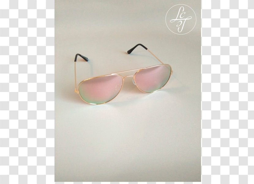 Sunglasses Fashion Goggles Gold - Peach Transparent PNG