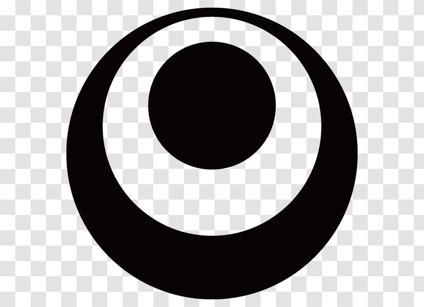 Circle Point White Clip Art - Black Transparent PNG