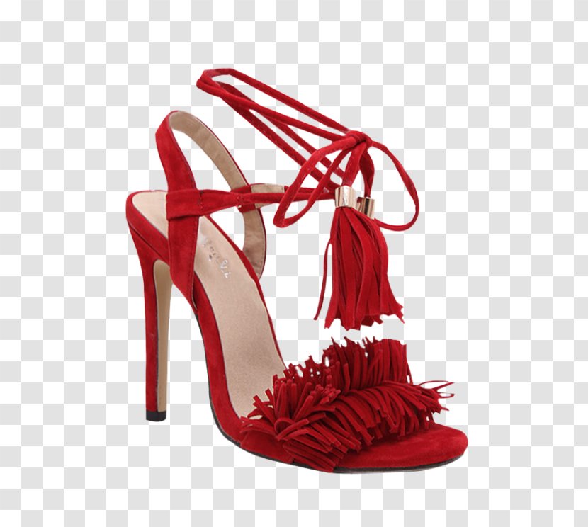 High-heeled Shoe Sandal Red Slipper - Strap - Women Day Flyer Transparent PNG