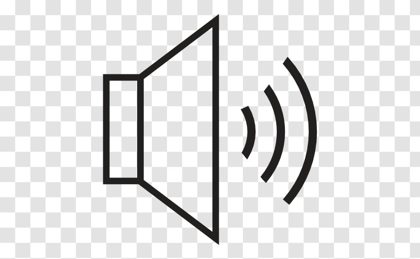 Loudspeaker Electronic Symbol Sound - Rectangle Transparent PNG