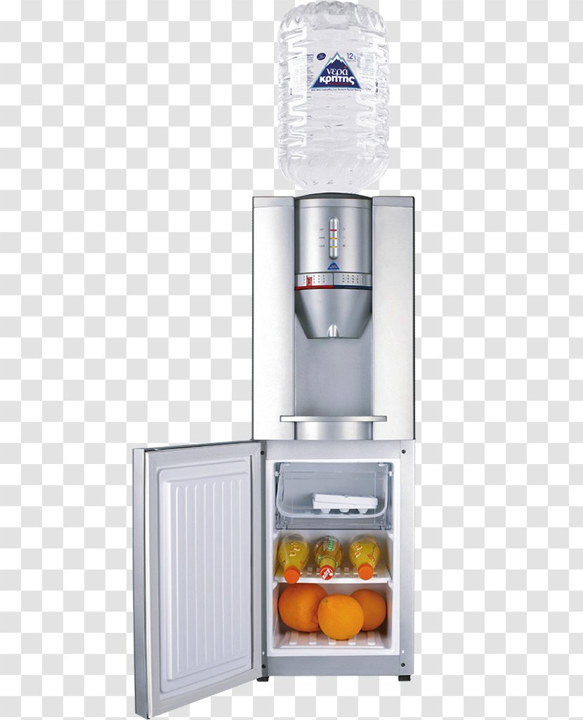 Refrigerator Crete Water - Major Appliance - Dispenser Transparent PNG