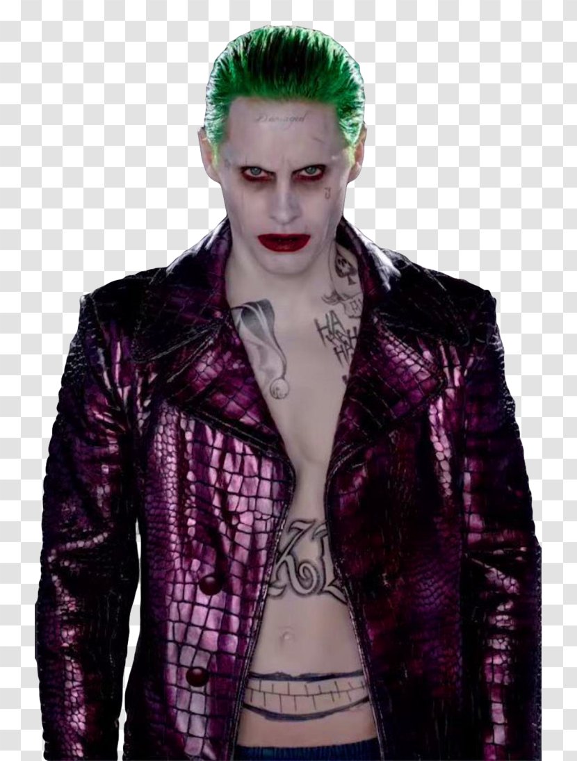 Joker Harley Quinn Suicide Squad Jared Leto Batman - Fur Transparent PNG