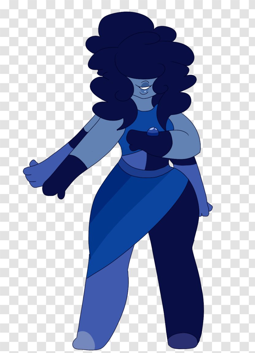 Cobalt Blue Cartoon Shoulder Character - Arm - Silhouette Transparent PNG