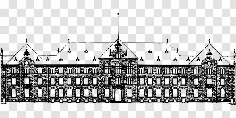 Building University College Education - Classical Architecture Transparent PNG