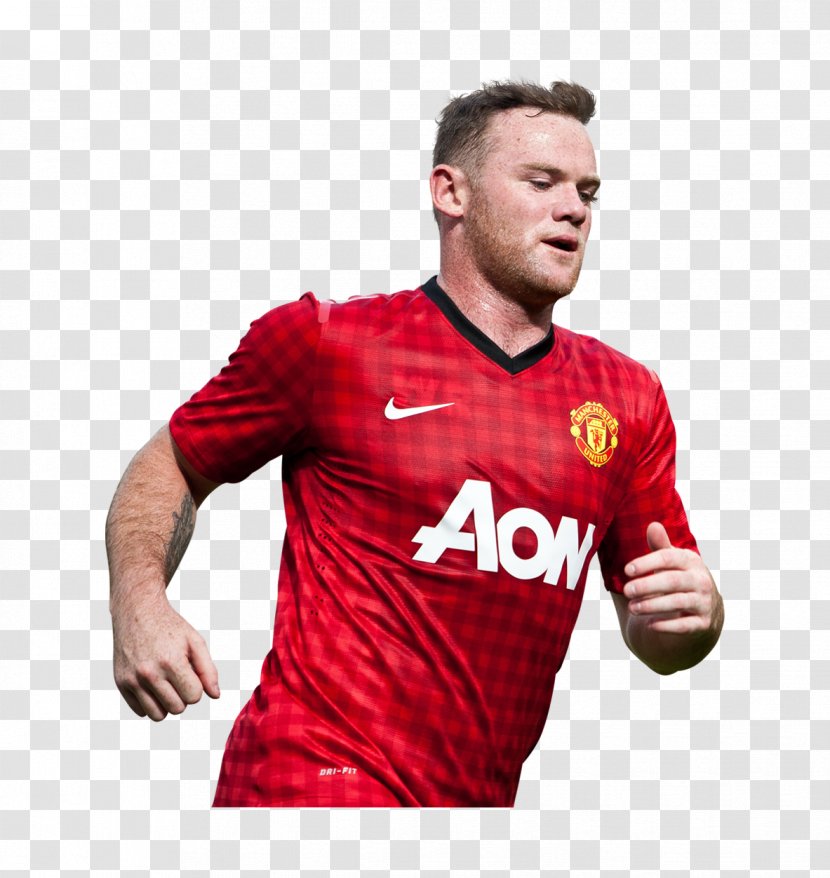 Wayne Rooney Manchester United F.C. 2011 FA Community Shield Premier League - Sleeve Transparent PNG