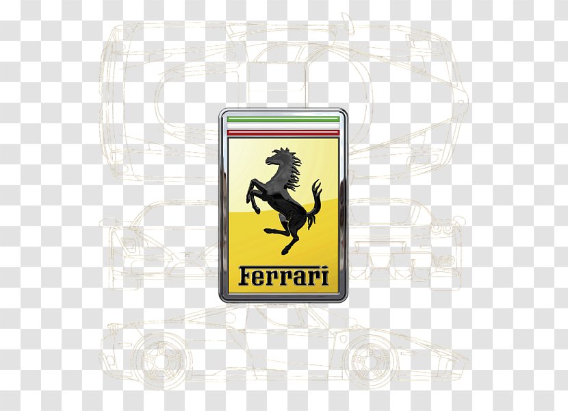 Ferrari Brand Imagen De Marca Logo - Label - Blueprint Transparent PNG