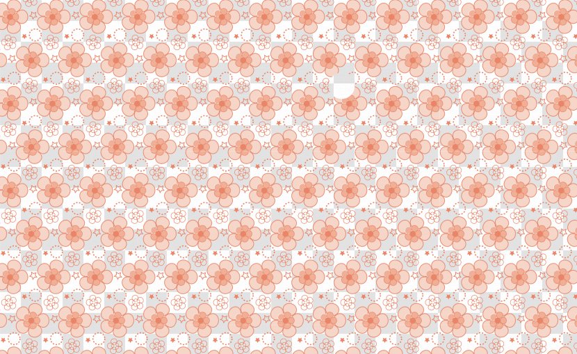 Textile Pattern - Point - Petals Free Seamless Vector Transparent PNG