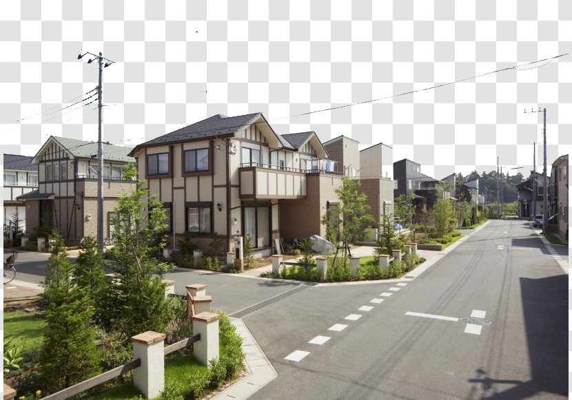 Tokyo Building House Photography Residential Area - Land Lot - Japan Town Eight Transparent PNG