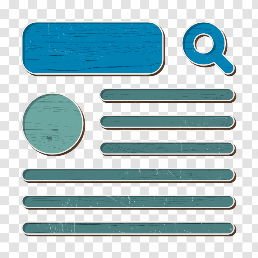 Wireframe Icon Ui Icon Transparent PNG