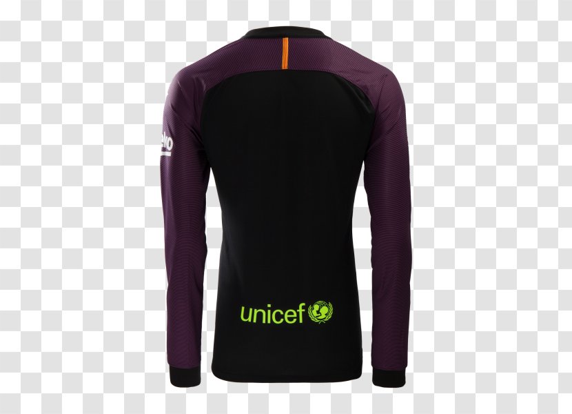 2015–16 FC Barcelona Season 2016–17 La Liga Sleeve Goalkeeper - T Shirt - BARCELONA UNIFORM Transparent PNG