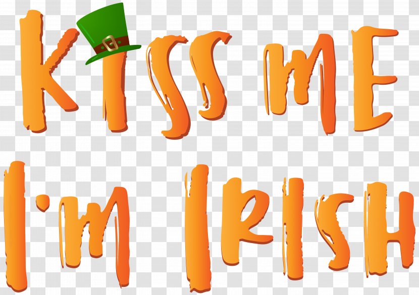 Saint Patrick's Day Clip Art - Number - Kiss Me I Am Irish PNG Image Transparent PNG