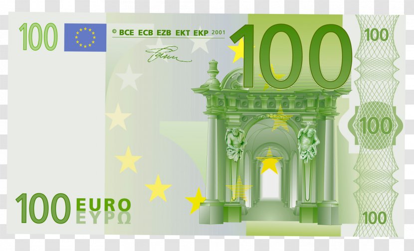 100 Euro Note Banknote 20 50 - Clipart Transparent PNG