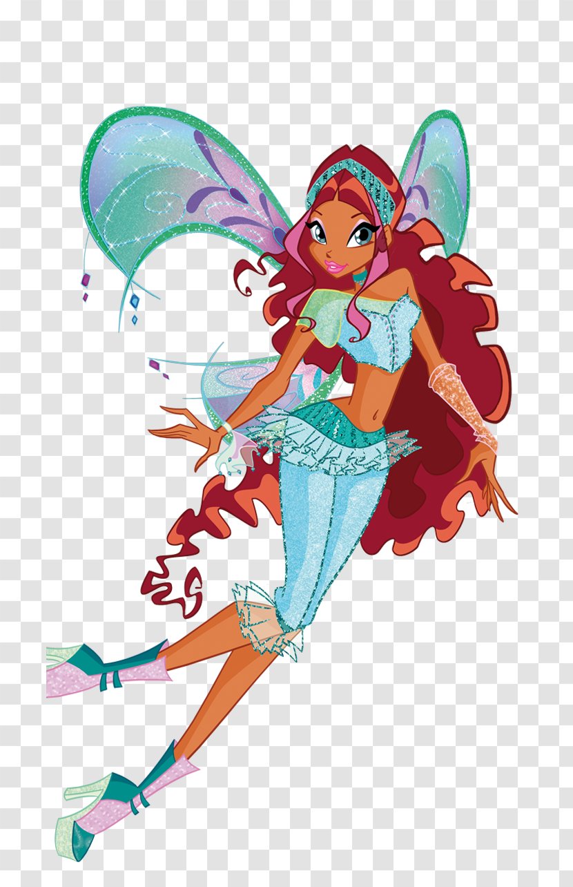 Aisha Musa Roxy Winx Club: Believix In You Bloom - Silhouette - Heart Transparent PNG