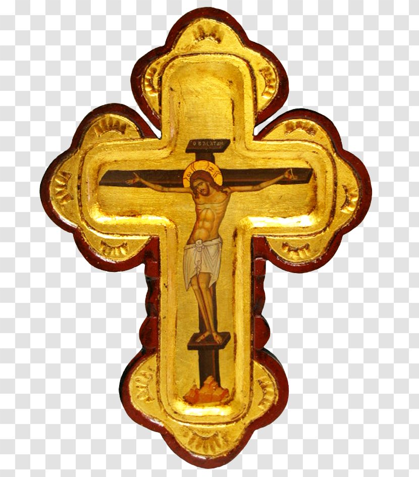 Crucifixion Brass Jesus - Cross Transparent PNG