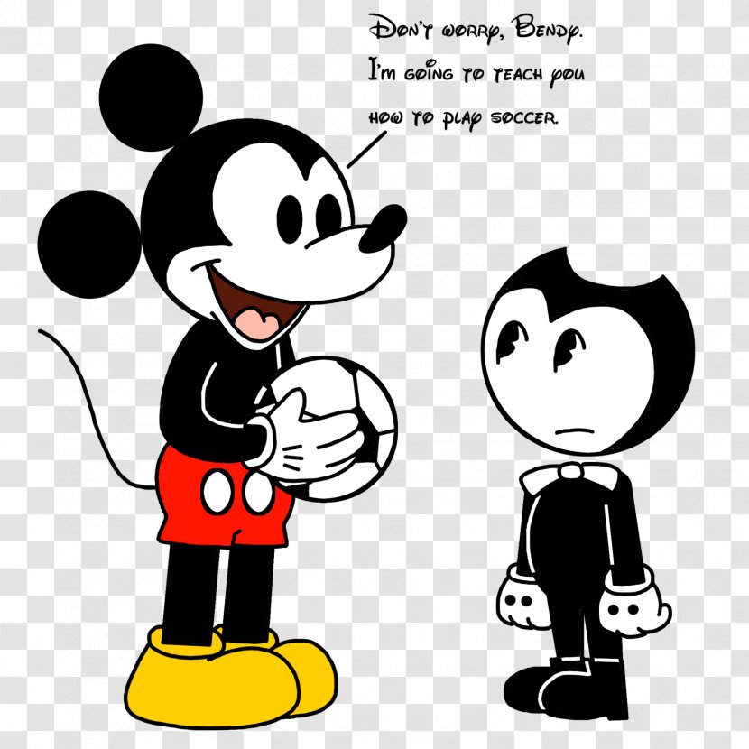 Mickey Mouse Bendy And The Ink Machine Oswald Lucky Rabbit Minnie Epic - Text - First Aid Kit Transparent PNG