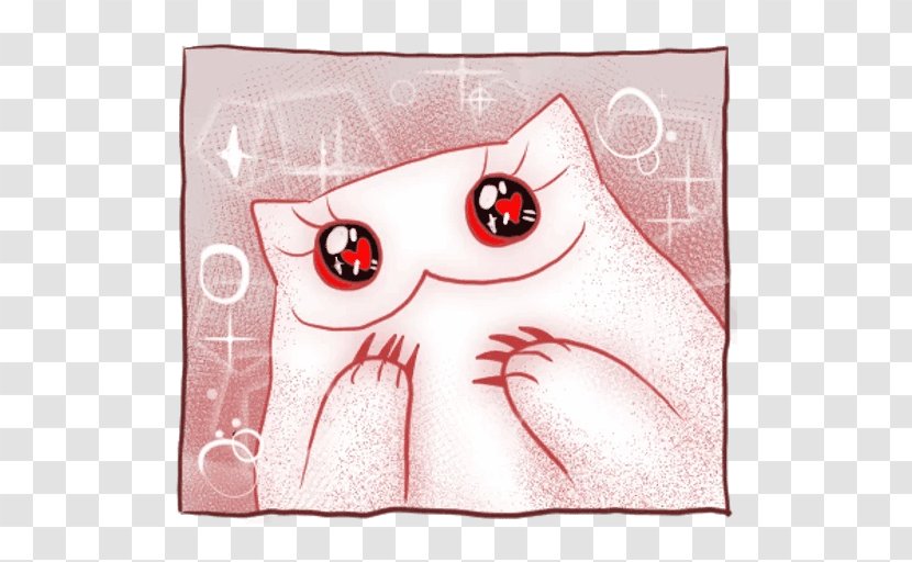 Kitten Sticker Telegram Messaging Apps Grumpy Cat - Cartoon Transparent PNG